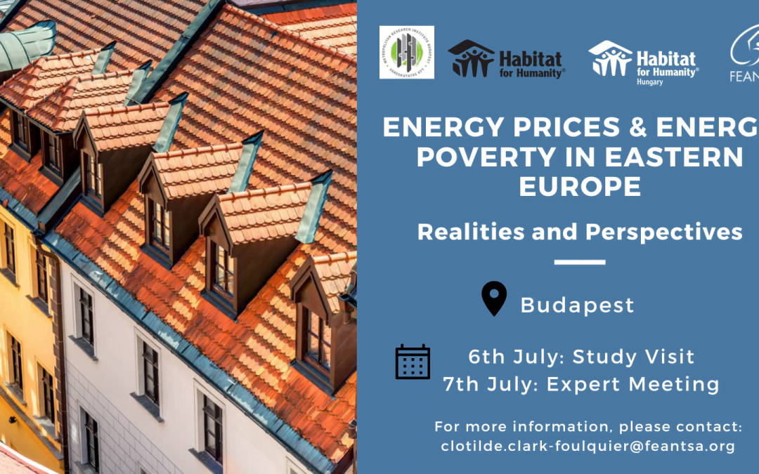 Tanulmányút és konferencia: Energiaárak és energiaszegénység Kelet-Európában